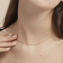 Chaîne Imanie Maille Singapour Or Jaune-Histoire d'Or Best