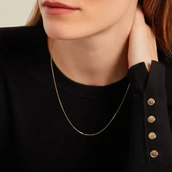 Chaîne Irisa Maille Gourmette Or Jaune-Histoire d'Or Clearance