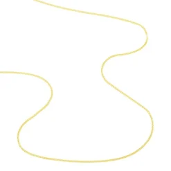 Chaîne Ixia Maille Gourmette Diamantee Or Jaune-Histoire d'Or Clearance