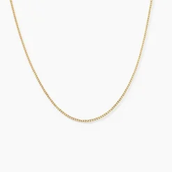 Chaîne Ixia Maille Gourmette Diamantee Or Jaune-Histoire d'Or Best