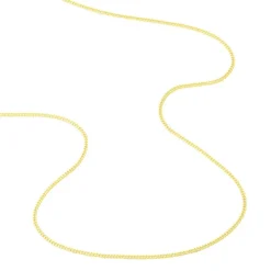 Chaîne Ixia Maille Gourmette Diamantee Or Jaune-Histoire d'Or New