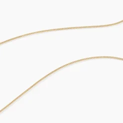 Chaîne Ixia Maille Gourmette Diamantee Or Jaune-Histoire d'Or Online