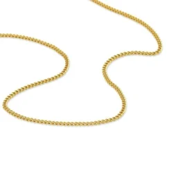 Chaîne Ixia Maille Gourmette Diamantee Or Jaune-Histoire d'Or Online