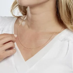 Chaîne Kena Maille Gourmette Or Jaune-Histoire d'Or