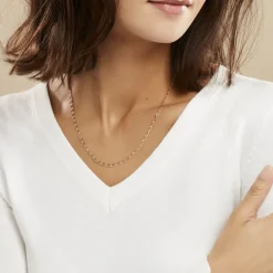 Chaîne Mayson Or Jaune Maille Cheval-Histoire d'Or New