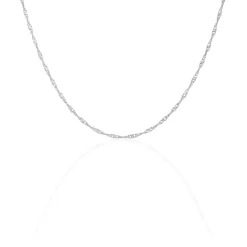 Chaîne Olaae Maills Singapour Or Blanc-Histoire d'Or Online