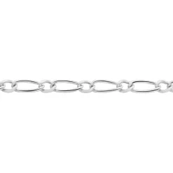 Chaîne Ophelio Maille Alternee 1/1 Or Blanc-Histoire d'Or Sale