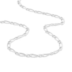 Chaîne Ophelio Maille Alternee 1/1 Or Blanc-Histoire d'Or Sale