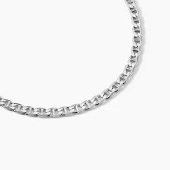 Histoire d'Or Chaîne Piato Marine Argent Blanc