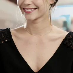 Histoire d'Or Chaîne Vince Plaqué Or Jaune