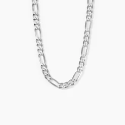 Chaîne Vivian Maille Alternee 1/3 Argent Blanc-Histoire d'Or New