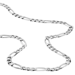 Chaîne Vivian Maille Alternee 1/3 Argent Blanc-Histoire d'Or New