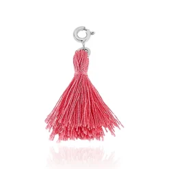 Charms Pommpomm Argent Blanc-Histoire d'Or Discount