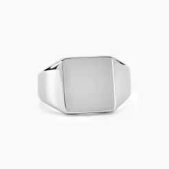 Histoire d'Or Chevaliere Acier Blanc Winebald