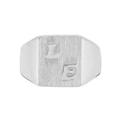 Histoire d'Or Chevaliere Argent Blanc Gringoire Carree