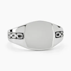 Histoire d'Or Chevaliere Argent Blanc Tarek