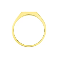 Chevaliere Or Jaune Diomedes Diamant-Histoire d'Or New