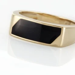 Chevaliere Plaqué Or Gregh Email-Histoire d'Or New