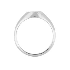 Histoire d'Or Chevalière Amaurie Argent Blanc Onyx