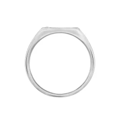 Histoire d'Or Chevalière Argent Blanc Python Email Et Oxyde De Zirconium