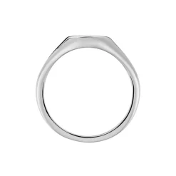 Histoire d'Or Chevalière Audie Argent Blanc Oxyde De Zirconium