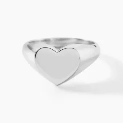 Histoire d'Or Chevalière Barbara Argent Blanc