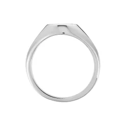 Histoire d'Or Chevalière Chesley Argent Blanc Oxyde De Zirconium