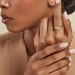 Chevalière Damianus Or Jaune Diamant-Histoire d'Or Discount