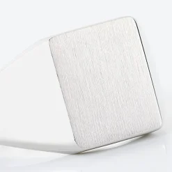 Chevalière Gaspare Argent Blanc-Histoire d'Or Clearance