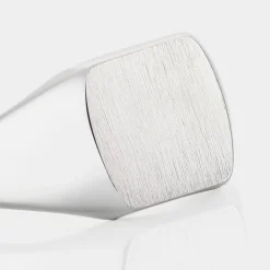 Chevalière Gringoire Argent Blanc-Histoire d'Or Outlet