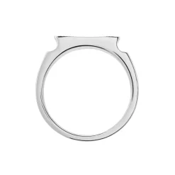 Chevalière Hosea Argent Blanc-Histoire d'Or Outlet