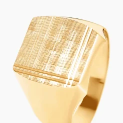 Histoire d'Or Chevalière Jackson Or Jaune