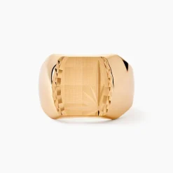 Chevalière Leoncette Plaqué Or Jaune-Histoire d'Or Discount