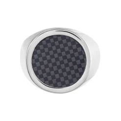 Chevalière Acier Blanc-PHEBUS HIM Online