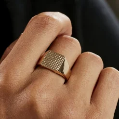 Chevalière Plaqué Or Corentin-Histoire d'Or Outlet