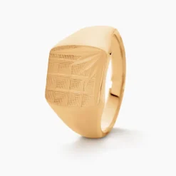 Chevalière Rafael Plaqué Or Jaune-Histoire d'Or Outlet