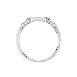 Chevalière Rita Argent Blanc-Histoire d'Or Best