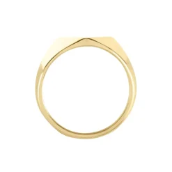 Chevalière Sebastiano Plaqué Or Jaune-Histoire d'Or New