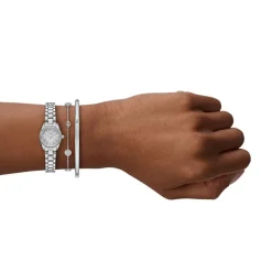 Coffret De Montre Micro Lexington Argenté-MICHAEL KORS Outlet