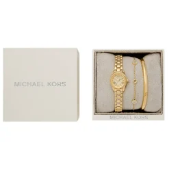 MICHAEL KORS Coffret De Montre Micro Lexington Doré