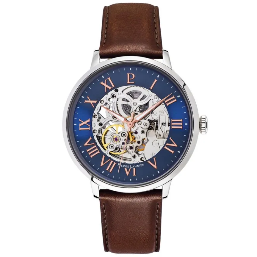 Coffret De Montre Automatique Bleu-PIERRE LANNIER Sale