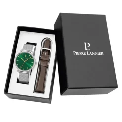 PIERRE LANNIER Coffret De Montre Essential Vert