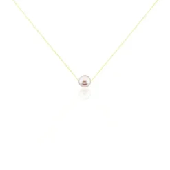 Collier 1 Perle Or Jaune Perle De Culture-Histoire d'Or Discount