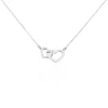 Histoire d'Or Collier Aalia Argent Blanc