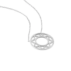 Collier Abia Argent Blanc Oxyde De Zirconium-Histoire d'Or
