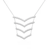 Collier Abid Acier Blanc-Histoire d'Or New