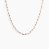 Collier Abie Torsade Argent Bicolore-Histoire d'Or Hot