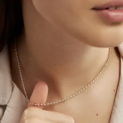 Collier Abie Torsade Argent Bicolore-Histoire d'Or Hot