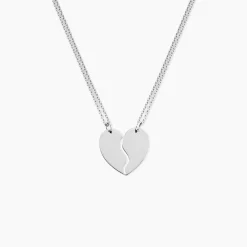 Histoire d'Or Collier Abrar Argent Blanc