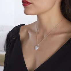 Histoire d'Or Collier Achilles Argent Blanc Oxyde De Zirconium